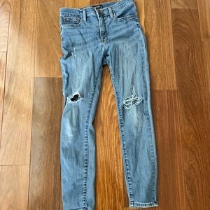 J. Crew distressed jeans
